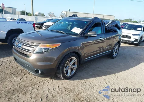 2015 Ford Explorer Limited from USA, damaged, VIN 1FM5K7F80FGB22682